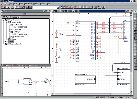 pspice circuit simulation